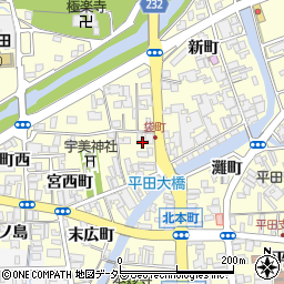 島根県出雲市平田町742-3周辺の地図