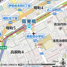 リパーク横浜高根町２丁目駐車場周辺の地図