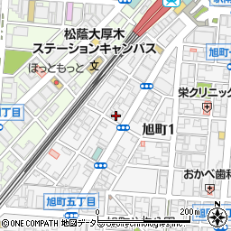 与一 YOICHI 本厚木本店周辺の地図