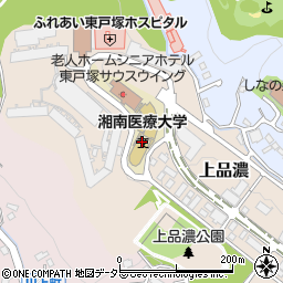 湘南医療大学周辺の地図