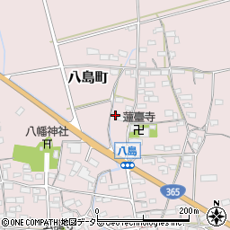 滋賀県長浜市八島町866周辺の地図