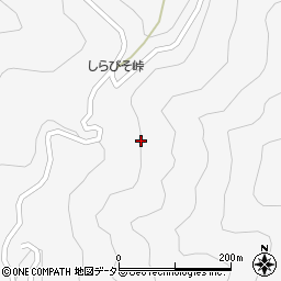 長野県飯田市上村周辺の地図