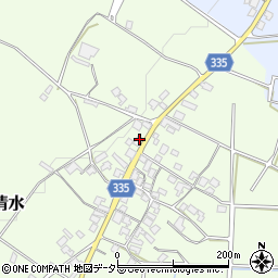 滋賀県高島市今津町深清水1211周辺の地図