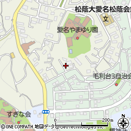 神奈川県厚木市愛名981-5周辺の地図