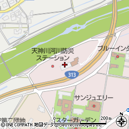 鳥取中部ふるさと広域連合　消防局・総務課周辺の地図