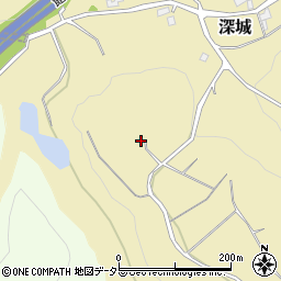 千葉県市原市深城291周辺の地図