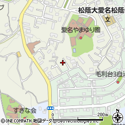 神奈川県厚木市愛名981-11周辺の地図
