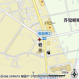 ぎふ農協岩支店周辺の地図