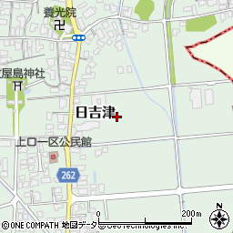 鳥取県日吉津村（西伯郡）日吉津周辺の地図