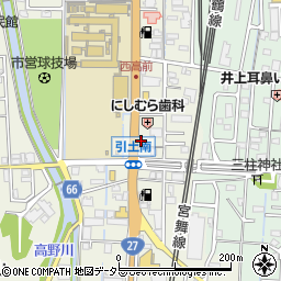 アトム電器　西舞鶴店周辺の地図