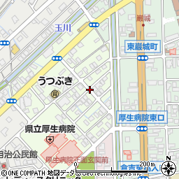 鳥取県倉吉市東昭和町周辺の地図