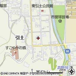 京都府舞鶴市引土555周辺の地図