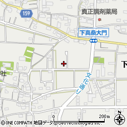 岐阜県本巣市下真桑731周辺の地図