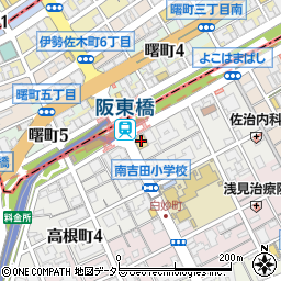 パーク横浜阪東橋ＣＪ駐車場周辺の地図