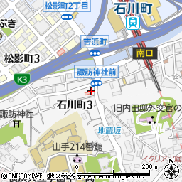 HanaUta cafe周辺の地図