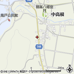 千葉県市原市中高根261周辺の地図