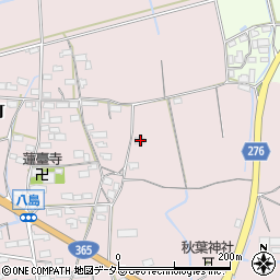 滋賀県長浜市八島町1037-3周辺の地図
