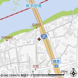 ミリオン電工株式会社　中濃営業所周辺の地図