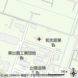 株式会社こっこー　松江営業所周辺の地図