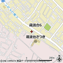 千葉県袖ケ浦市蔵波台6丁目27周辺の地図