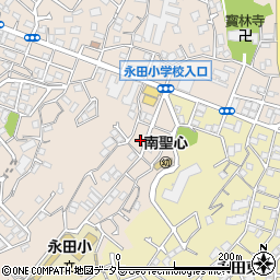 神奈川県横浜市南区永田北2丁目1-10周辺の地図