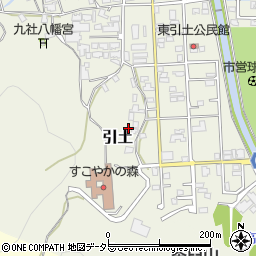 京都府舞鶴市引土618周辺の地図