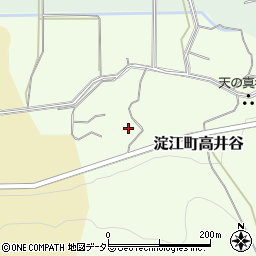 鳥取県米子市淀江町高井谷153周辺の地図