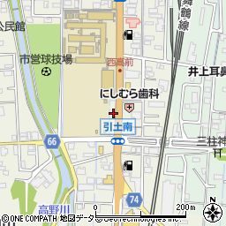 京都府舞鶴市引土124周辺の地図