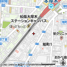 ダイレクトパーク厚木旭町駐車場周辺の地図