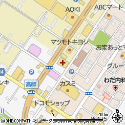 紳士服のコナカ茂原店周辺の地図