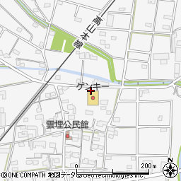 ゲンキー株式会社　酒倉店周辺の地図