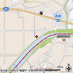 岐阜県可児郡御嵩町伏見303周辺の地図