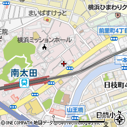 まいばすけっと南太田駅前店周辺の地図
