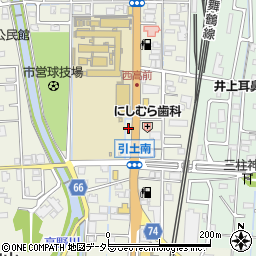 京都府舞鶴市引土125周辺の地図