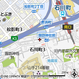 SHIMOMURA周辺の地図