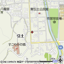 京都府舞鶴市引土552周辺の地図