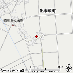 島根県安来市赤江町出来須町738周辺の地図