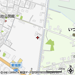 鳥取県米子市東福原2丁目21周辺の地図
