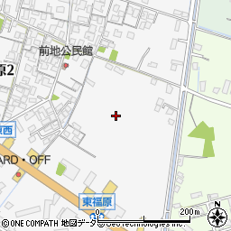 鳥取県米子市東福原2丁目23周辺の地図