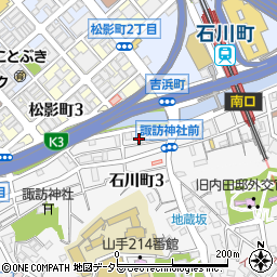 ひろ整体院・横浜周辺の地図
