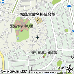 神奈川県厚木市愛名1021-2周辺の地図