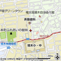 神奈川県横浜市保土ケ谷区境木本町1-34周辺の地図