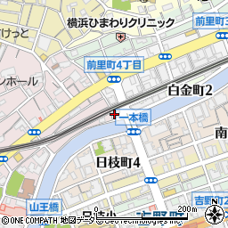 ワンダフルクリーン　横浜営業所周辺の地図