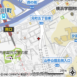 神奈川県横浜市中区石川町1丁目28-1周辺の地図