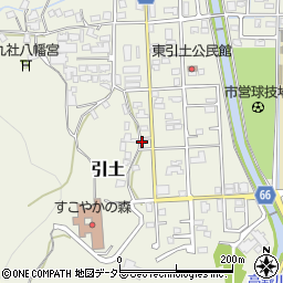 京都府舞鶴市引土527周辺の地図