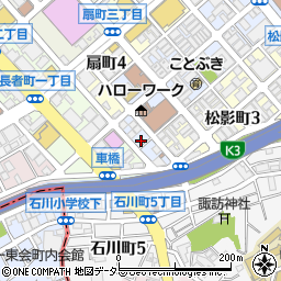 神奈川県横浜市中区寿町4丁目15周辺の地図