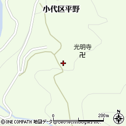 兵庫県美方郡香美町小代区平野244周辺の地図