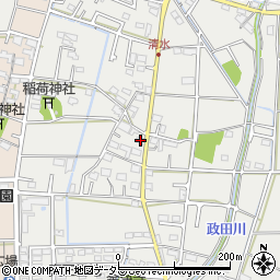 岐阜県本巣市政田2524周辺の地図