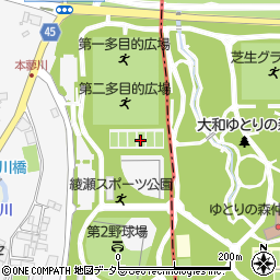 綾瀬スポーツ公園テニスコート周辺の地図