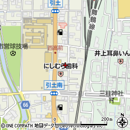 京都府舞鶴市引土83周辺の地図